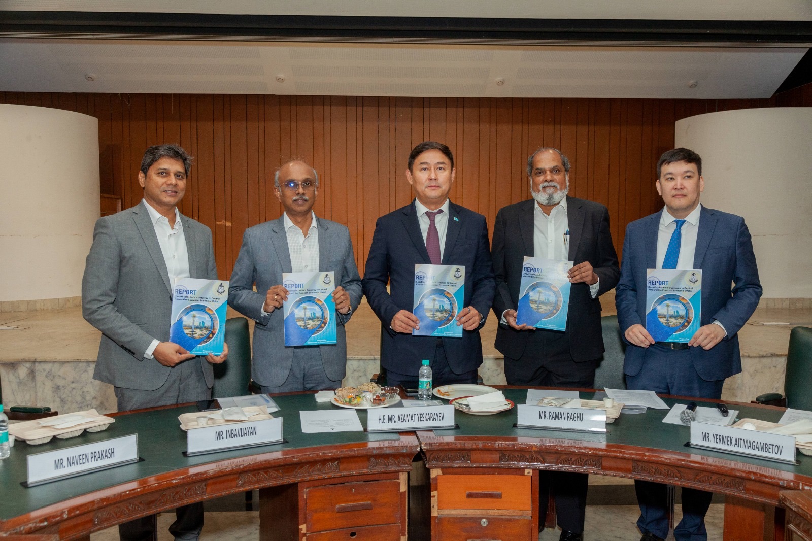 Release of the report Kazakhstan: India's Gateway to Central Asia and the Eurasian Economic Union at the SICCI session